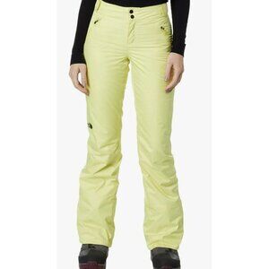 The North Face Sally Ski Snow Pants Yellow Large NWT